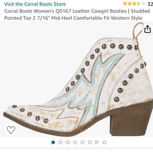 Corral ankle booties
